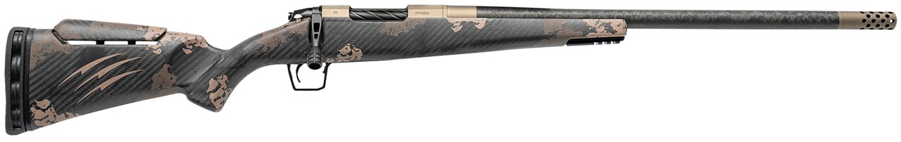 Fierce Carbon Mini Rogue 22 Creedmoor 20-Inch Threaded Rifle, Sonora Carbon Camo