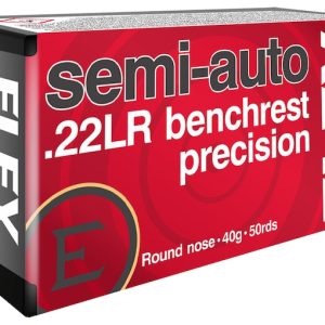 Shop Eley Semi-Auto Benchrest Precision 22LR Ammo 40 Grain Round Nose