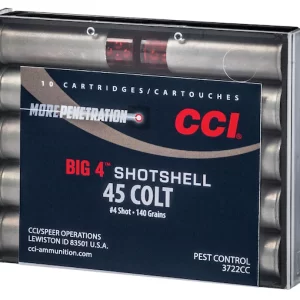 Shop CCI Big 4 Shotshell 45 Colt (Long Colt) Ammo 140 Grain Lead Shot 200 rounds